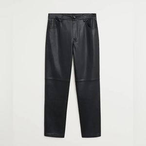 Mango Faux Letter Pants
